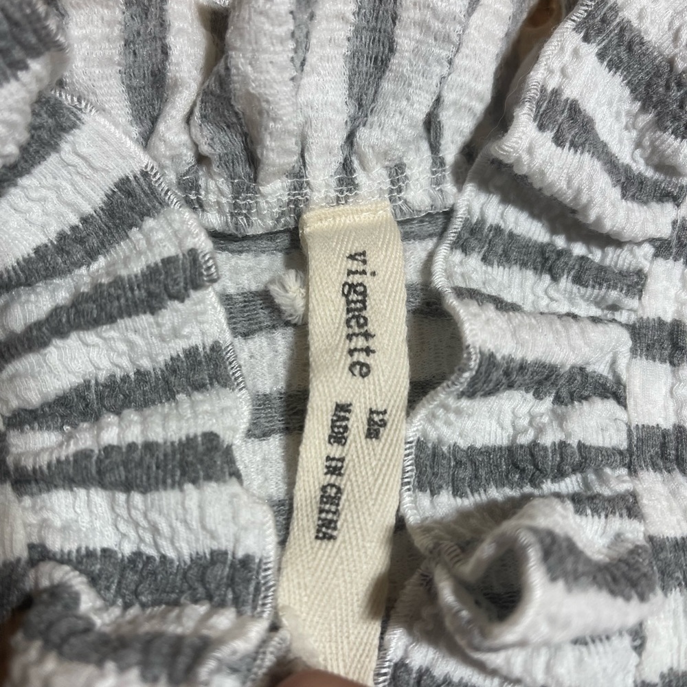 NWOT Girls Vignette Magpie & Mabel Ella Cardigan Ivory Size 12months - Picture 4 of 6